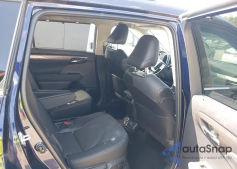 2022 Toyota Highlander Hybrid Limited from USA, damaged, VIN 5TDXBRCH6NS551858